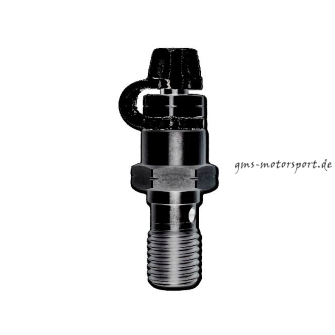 HEL Edelstahl Entlüfter-Hohlschraube M10x1.25 -METAL Black