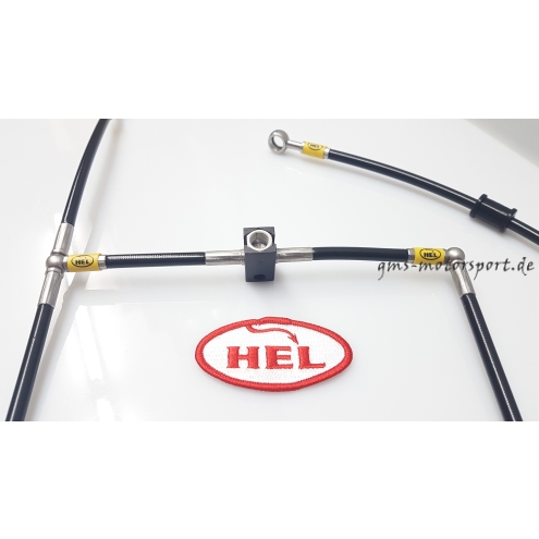 Stahlflexleitung HEL Race-Kit, KTM RC990 TRACK-Edition (ab 2026-), 5-teilig, TEE-ELBOW-DAT, ABS-DELETE