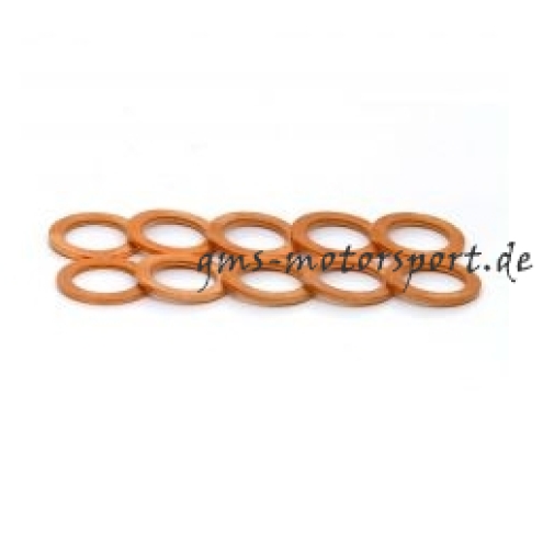 HEL Kupfer-Dichtringe, 10mm, 1,5mm dick