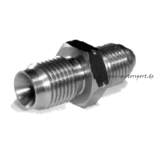 Doppelnippel M10x1.00-M10x1.00, Edelstahl