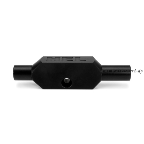 Verteiler HBS-01, 2-fach, Aluminium, Schwarz
